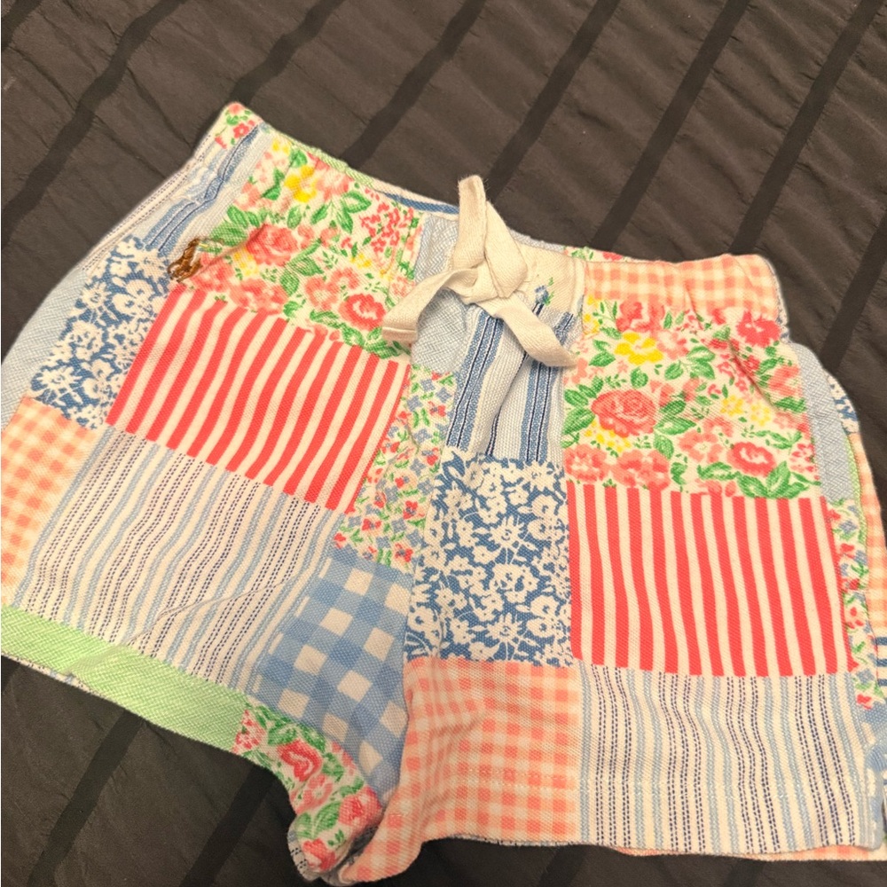 Polo by Ralph Lauren Multicolor Floral and Stripe Shorts